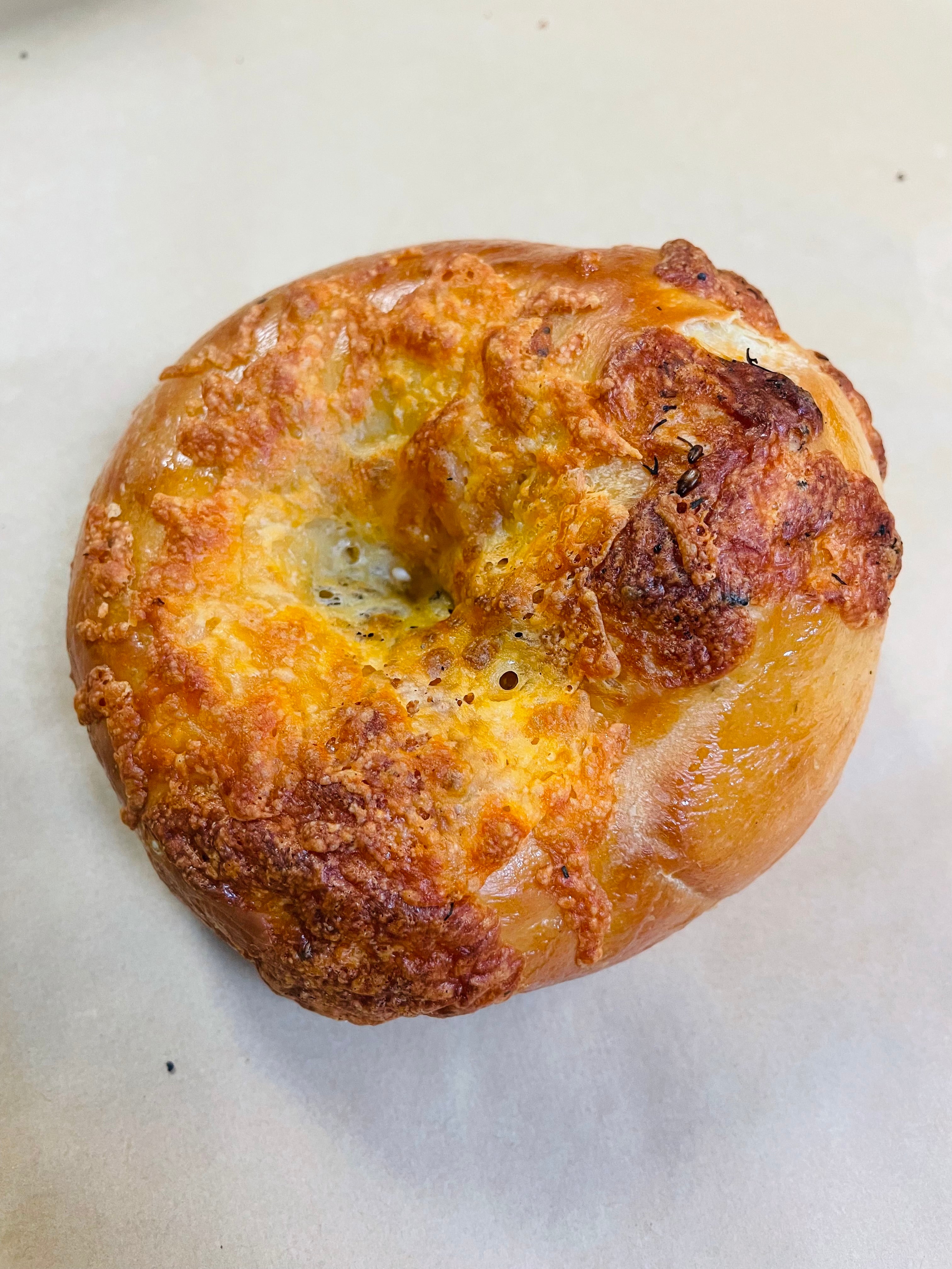 Jalapeno Cheese Bagel