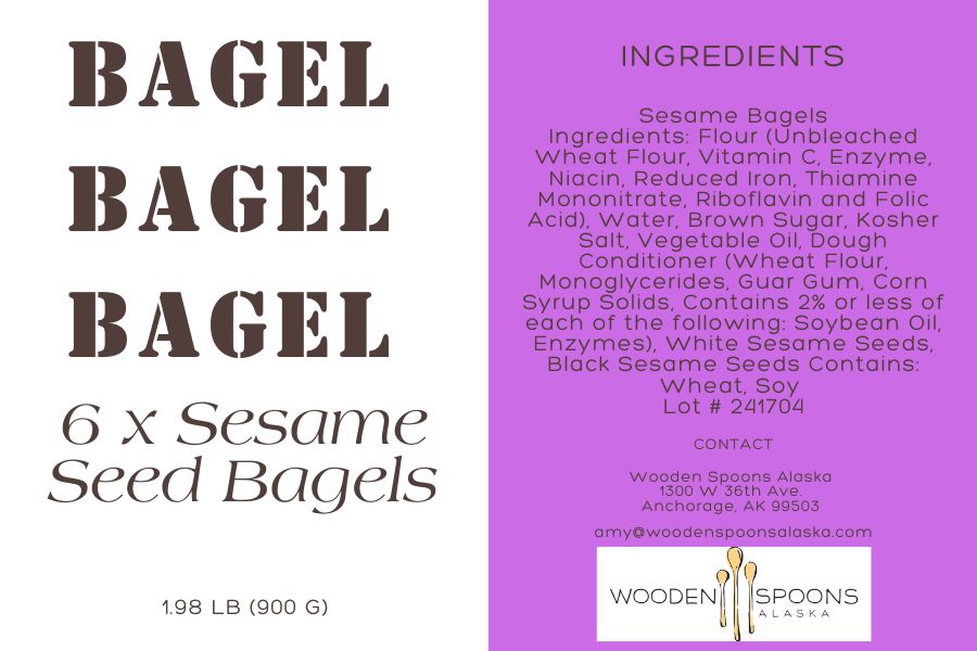 Sesame Bagel