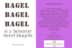 Sesame Bagel